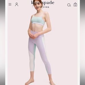 Kate spade color splice leggings